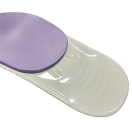 Toeboard cover for A-dec 311A dental chair with formed upholstery